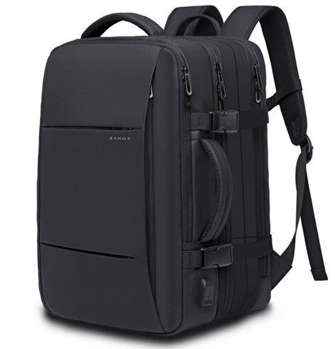 Smart & Safe 37-45L Expandable Backpack - BONSENI LTD