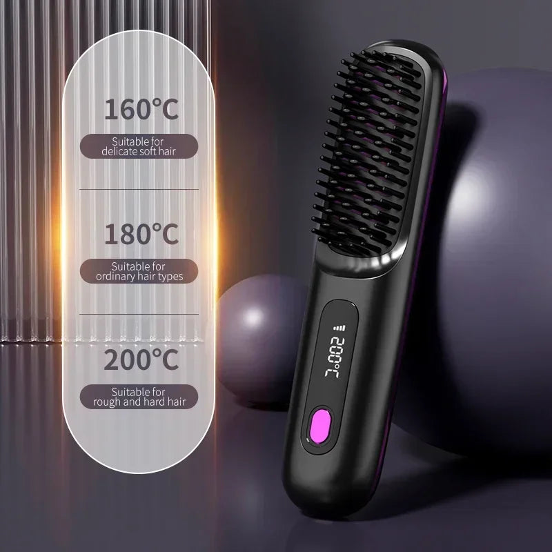 GlowStraight Pro: Wireless Magic Comb - BONSENI LTD