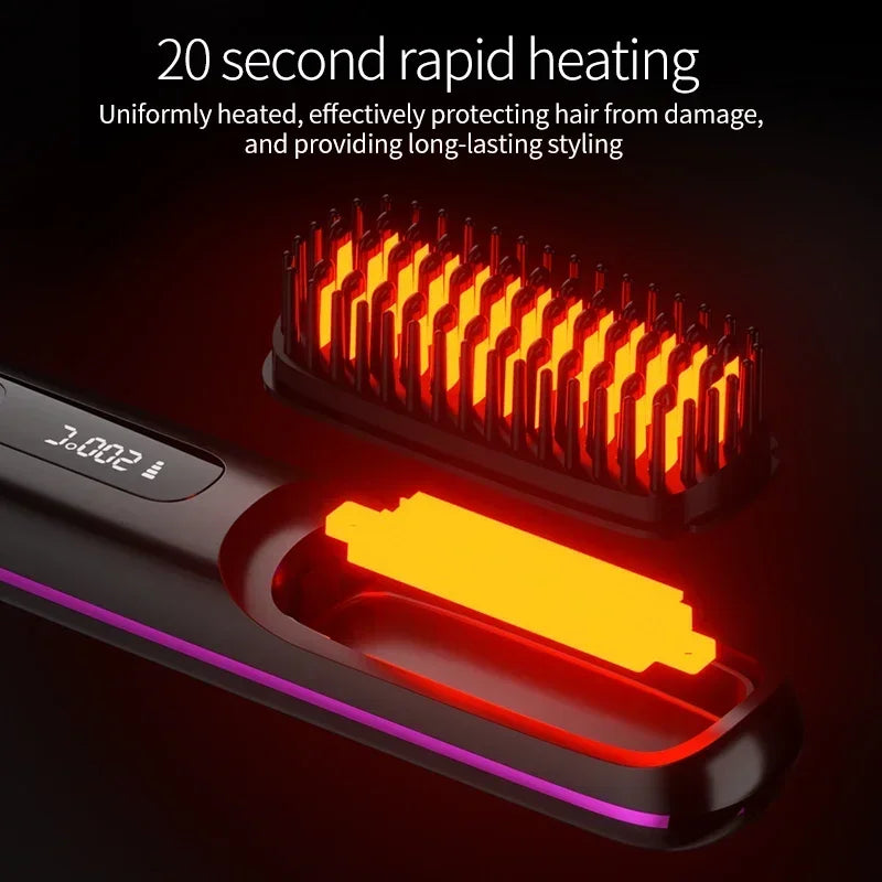 GlowStraight Pro: Wireless Magic Comb - BONSENI LTD