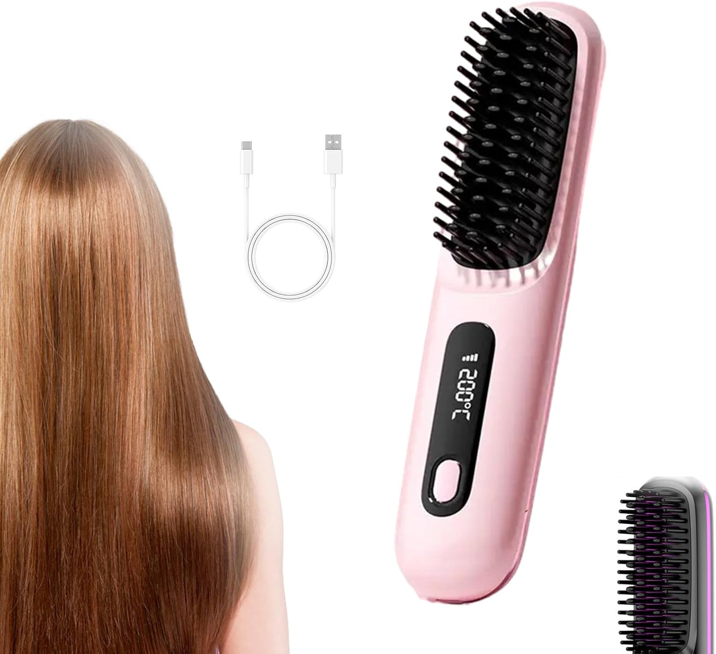 GlowStraight Pro: Wireless Magic Comb - BONSENI LTD