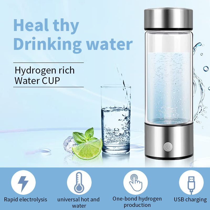 Revitalize Your Health with the Hydrogen Rich Water Cup – Fresh, Pure, and Portable Hydrogen Water in Minutes - BONSENI LTD